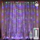 thumbnail image 1 of Cadena De Luces Para Cortinas, 300 Luces Led Para Cortinas USB 3m * 3m 8 Modos De Iluminación, Decoración De Ventanas, Navidad, Boda, Cumpleaños, Hogar, Patio, Ip6 A Prueba De Agua, 1 of 5