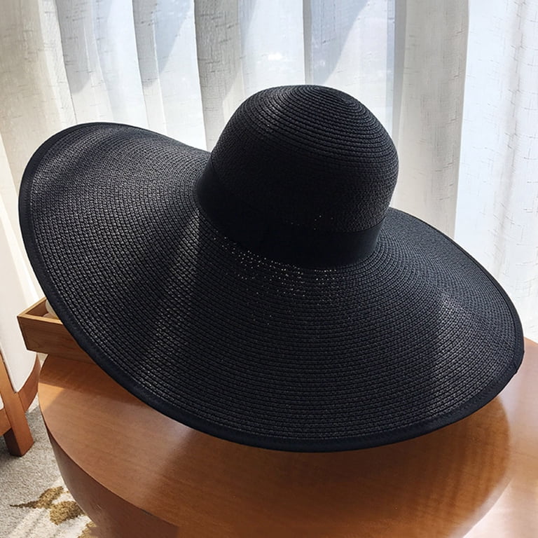 Resort Beach Summer Hat with black trim Women main image 3
