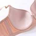 thumbnail image 6 of Txenfivo Womens Lightly Padded Underwire T-Shirt Bra Full Coverage Supportive Bras for Comfort Daily Wear, Adjustable Spaghetti Strap, 34B-44D, 6 of 6