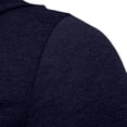thumbnail image 5 of LEKWK Men's Sweatshirts and Hoodies Muscle Fit Short Sleeve Hoodie Lace up V Neck Summer Shirts Solid Gym Workout Casual Costume Top, 5 of 7