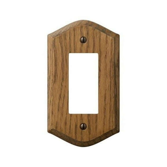 701R Country Wood 1 Rocker-GFCI Wall Plate Oak