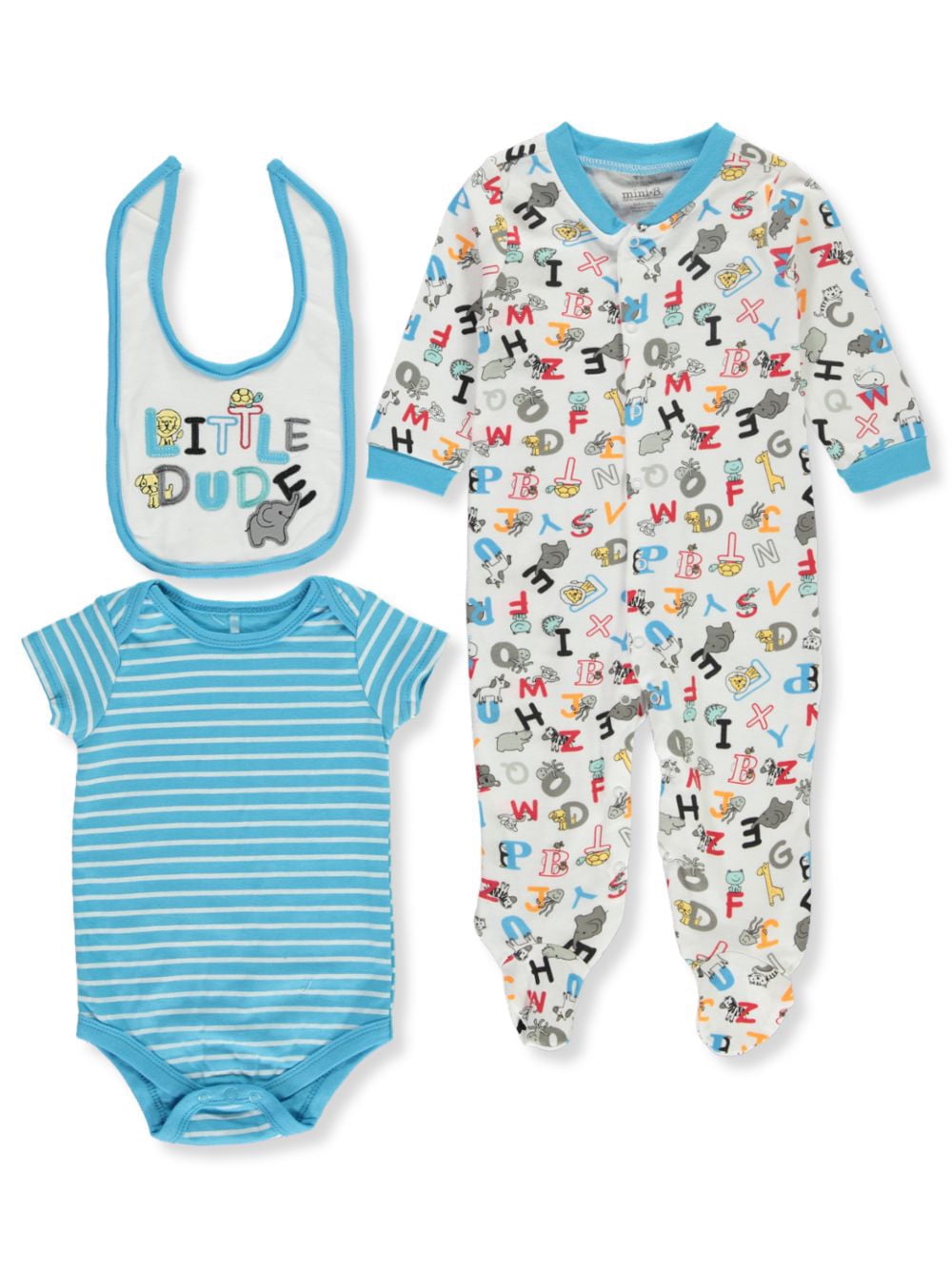 Burts Bees Baby Boy Organic 2 Bodysuits Blue Grey Size 3 6 9 18 Months Layette 