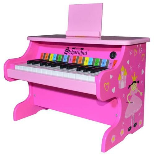 schoenhut pink piano