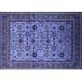 thumbnail image 1 of Ahgly Company Indoor Rectangle Oriental Blue Industrial Area Rugs, 2' x 3', 1 of 4