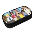thumbnail image 2 of Bob's Burgers Big Capacity Pencil Case, Aesthetic Pen Pouch Storage Bag, Office Supplies Organizer, Pen Cases Pencil Bag with Multiple Compartments, 2 of 7