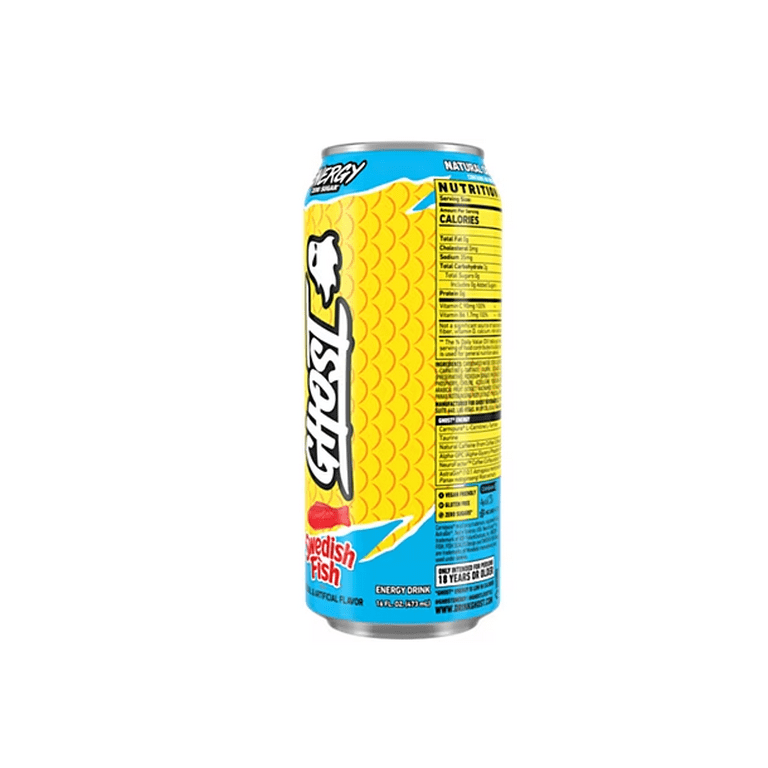 GHOST® ENERGY Zero Sugars Energy Drink, SWEDISH FISH®, 200mg