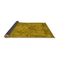 thumbnail image 2 of Ahgly Company Indoor Round Animal Yellow Traditional Area Rugs, 7' Round, 2 of 4