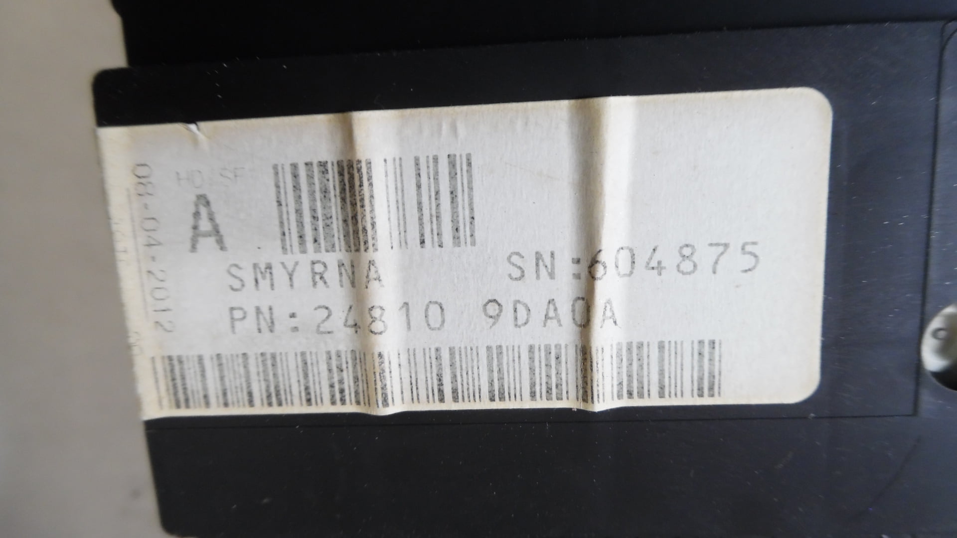 Pre-Owned 2011 2012 Nissan Maxima Speedometer Speedo Cluster MPH Analog OEM - Verify Specific Vehicle Fitment In Description - (Good)