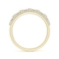 thumbnail image 2 of ANGARA Natural 0.61 Ct. Diamond Non Eternity Anniversary Ring in 14K Yellow Gold for Women (Ring Size: 3), 2 of 9