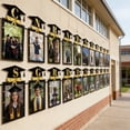 thumbnail image 6 of Graduation Photo Banner Set, Black & Gold Congrats Grad Photo Frame Garland with 10m Ribbon, Graduation Party Decorations for Classroom & Home, 6 of 6