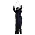 thumbnail image 2 of Coollooc 39 inch Halloween Hanging Ghost Decorations Outdoor Indoor, Animated Scary Grim Reaper Skeleton Decorations, Creepy Skull Ghost for Party Outside Yard Porch Haunted House, 2 of 6