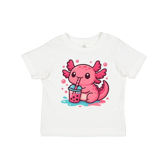 Inktastic Summer Axolotl Boys or Girls Toddler T-Shirt