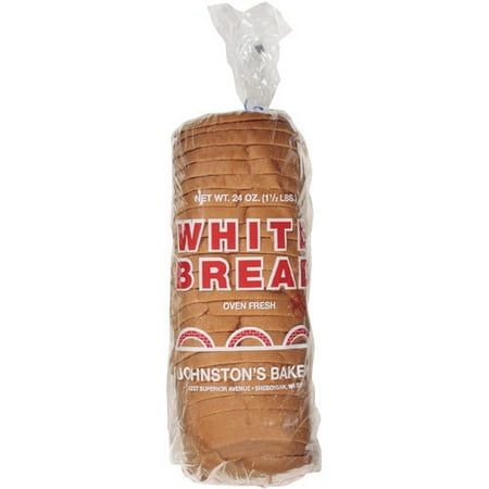Johnston’s Bakery Oven Fresh White Bread, 24 oz