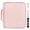 Pink Lotus, variant on SUNEE Zippered Binder Bag with Handle, 2-Inch 3-Ring O-Ring, 500-Sheet Capacity, Multi-Pocket Binder Organizer for File Organization & Storage, Pink Lotus