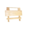 thumbnail image 2 of Mesa Plegable Grande MEESA Madera 1 M Largo 56 cm Ancho 75 cm Altura, 2 of 2