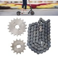 thumbnail image 4 of 420 18T Front Engine Sprocket 420 60 Links Chain 14T Rear Sprocket Kit For DIY Scooter ATV Bike Motorcycle Bicycle, 4 of 8
