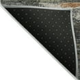 thumbnail image 3 of Addison Rugs Chantille Indoor/Outdoor Transitional Geometric, Abstract Charcoal Washable Rectangle Rug, 3' x 5', 3 of 6
