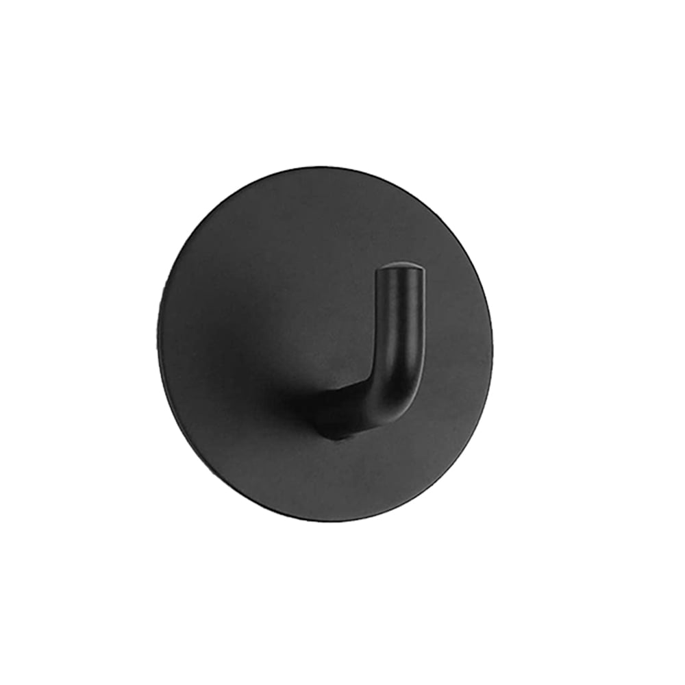 1Pack Small Adhesive Hooks Hat Hooks Organizer Wall Hangers Stainless Steel Ultra Strong Wall