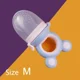 thumbnail image 1 of Molde de silicona para helado de bebé, máquina para hacer helados, moldes para paletas, alimentación de frutas para bebé, chupete, juguete mordedor, accesorios para bebé, 1 of 6
