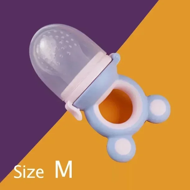 Molde de silicona para helado de bebé, máquina para hacer helados, moldes para paletas, alimentación de frutas para bebé, chupete, juguete mordedor, accesorios para bebé