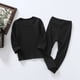 thumbnail image 1 of Pijamas navideños para niños y niñas, ropa de dormir de algodón, conjunto de 2 piezas para el hogar, Otoño e Invierno, 1 of 4