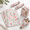 Pink 1, variant on Green 5 Green Leaf Gift Wrap Tissue Paper 20x14 Inch 50 Count