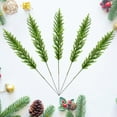 thumbnail image 5 of VBXOAE 16 Pieces Realistic Artificial Cedar and Branches for Christmas Decor Suit for Indoor Outdoor Arrangements Suit Holiday Wreath Vase Filling Long Lasting and Low Maintenance Decoration, 5 of 6