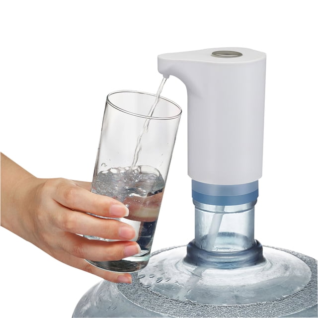 Bomba De Botella De Agua Dispensador De Botella De Agua Recargable Usb Automático Interruptor De Botella De Agua Universal Para Botellas De 5L / 7.5L / 11L / 18.9L Monstrate HA015433-00