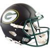 Riddell Green Bay Packers Black Matte Alternate Speed Full-Size Pro-Line Football Helmet