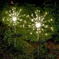 thumbnail image 3 of Solar Fireworks Lanterns - Dandelion Lawn Lights, Waterproof Outdoor Garden Solar Stake, Ccwuwei, 3 of 11