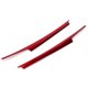 thumbnail image 1 of 2pcs Left Hand Drive Central Control Gear Side Strip Ornament Kit Fit for Mercedes Benz Class C 07-13 Wine Red, 1 of 3