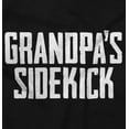 thumbnail image 2 of Grandpa Sidekick Cute Funny Grandkids Toddler Boy Girl T Shirt Infant Toddler Brisco Brands 12M, 2 of 6