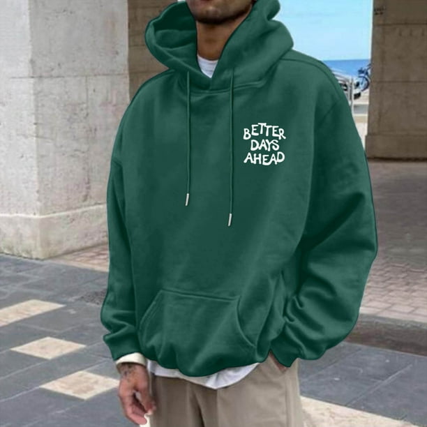 WILLBEST Sudaderas Deportivas para Hombre, Sudaderas De Otoño e Invierno De Talla Grande sin Capucha, Sudadera De Moda, Prenda Superior, Sudadera De Cuello Redondo De Gran Tamaño Chica