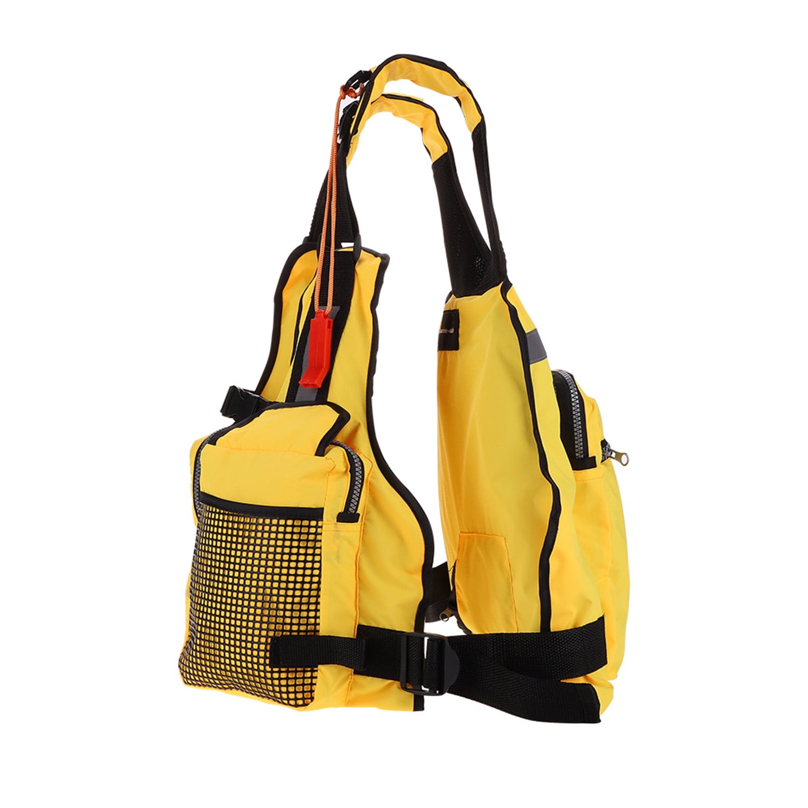 Outdoor Survival Life Vest, Secure Buckle Straps, Lightweight  Durable For Water Sports