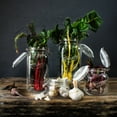 thumbnail image 3 of Mason Craft & More 4 Piece Square Glass Clamp Jar Set, 3 of 4