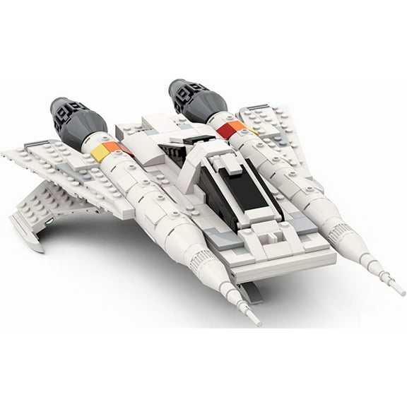 Space Starfighter Ship Model Building Blocks Set MOC Bricks Toys for BUCK ROGERS
