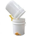 thumbnail image 3 of Yellow Plastic Bee Honey Bucket Rack Frame Grip Holder Beekeeping Beekeepers Tool, 3 of 4