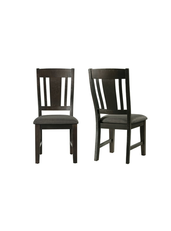 Picket House Furnishings Carter Side Chair Set Dark Gray