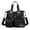 Black, variant on Nylon Tote Bag for Women Versatile Crossbody and Shoulder Carry Daily