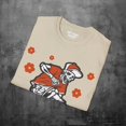 thumbnail image 4 of Skater Skull Orange Floral T-Shirt, 4 of 4