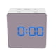 thumbnail image 1 of Riwesomey TS-S70 Reloj de espejo cuadrado LED digital con espejo multifuncional con temperatura Artesanía No.04 Riwesomey GJ4346-04B, 1 of 6