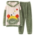 thumbnail image 1 of PVCS Pyjama d'Hiver Décontracté pour Hommes, Manches Longues en Peluche Allongée, 1 of 6