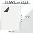 thumbnail image 2 of Dry Erase Board, A4 2 Pack Fridge Calendar Board Magnets Whiteboard, White, 2 of 6