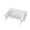 White, variant on Special Offer! Book Stand Transparent Acrylic Desktop Bookshelf Book Desk Storage Student Children Reading Picture Book Shelf