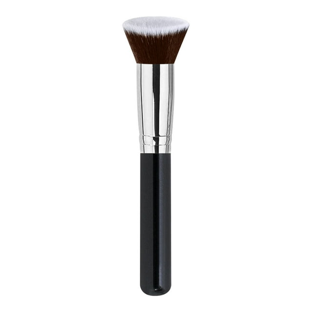 TIMIFIS Pinceau à Fard à Joues Pinceau de Maquillage Pinceau pour Poudre Fard à Joues Tête Ronde Tête Plate Pinceau pour Poudre Outil de Maquillage Printemps/été