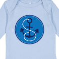 thumbnail image 4 of Inktastic Nautical Anchor Sailing Gift Boys or Girls Long Sleeve Baby Bodysuit, 4 of 5