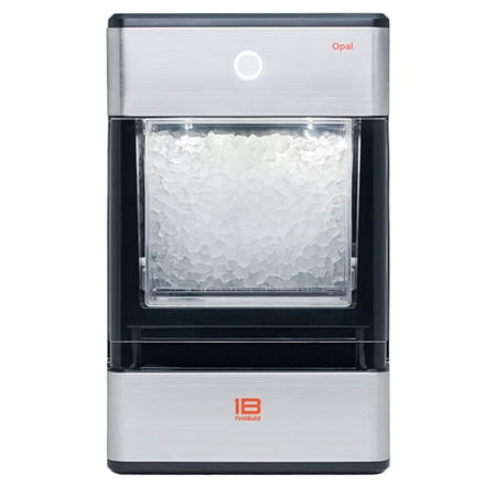 Opal Nugget Ice Maker, 24lb. Capacity Stainless (Best Ice Maker For Camping)