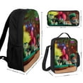thumbnail image 2 of Trolls Band Together Anime Print School Bag 3 Pcs Set, Backpack, Lunch Bag, Pencil Storage Bag, 2 of 8