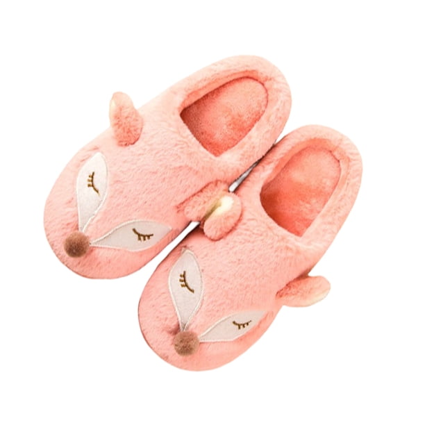 Sonducket Zapatillas de felpa Otoño Invierno suela gruesa cálido lindo dibujos animados encantador casa dormitorio pareja zapatos para mujer hombre Accesorios de calzado Rojo Sonducket AP013043-04