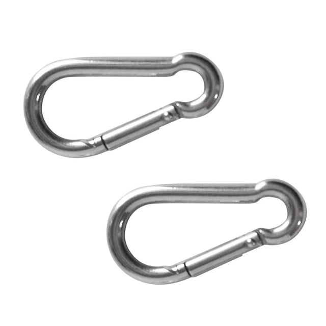 Steel Carabiner Clip Snap M5x50mm
